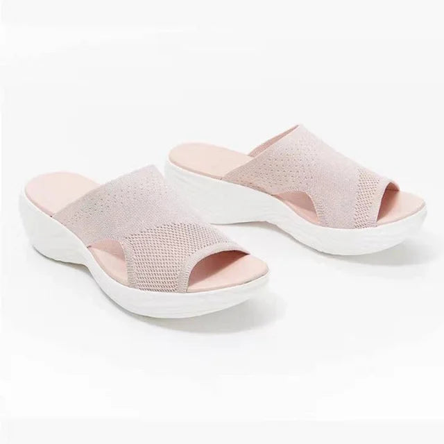 Cloud Comfort™ - Women's High Arch Support Stretch Sandals