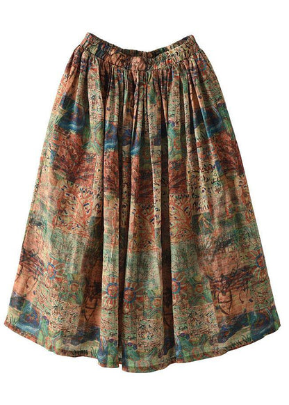 Yessenia - Vintage-Inspired Skirt with Comfortable Elastic Waistband