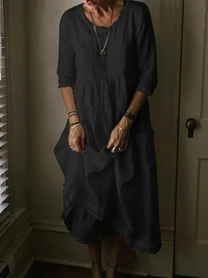 Florence - Casual Round Dress