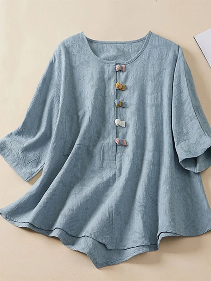 Sunny – Soft oversized linen top