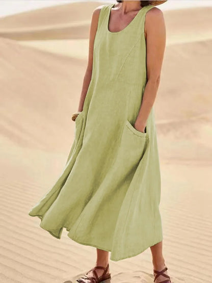 Scotia – Cool, comfy linen dress