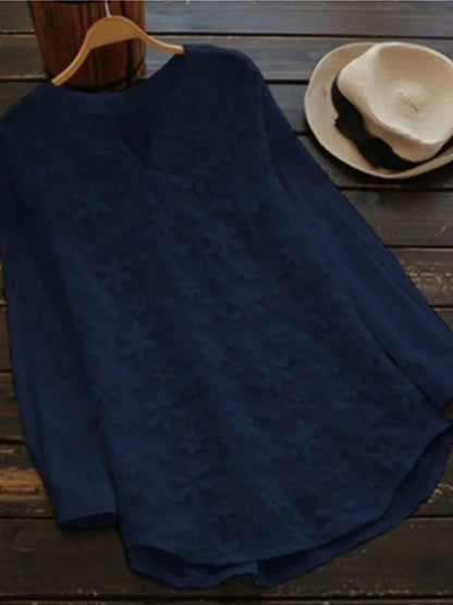 Lacy – Elegant long-sleeved shirt