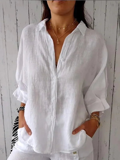 Riya Back Tie Blouse - Effortless Chic