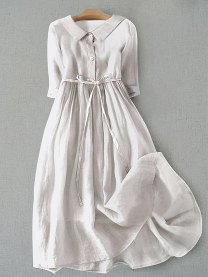 Lena – Simple, soft cotton dress