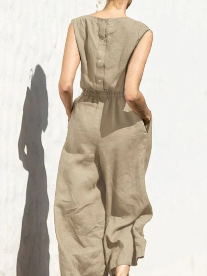 Cassie - Relaxed Fit Jumpsuit for Effortless Style