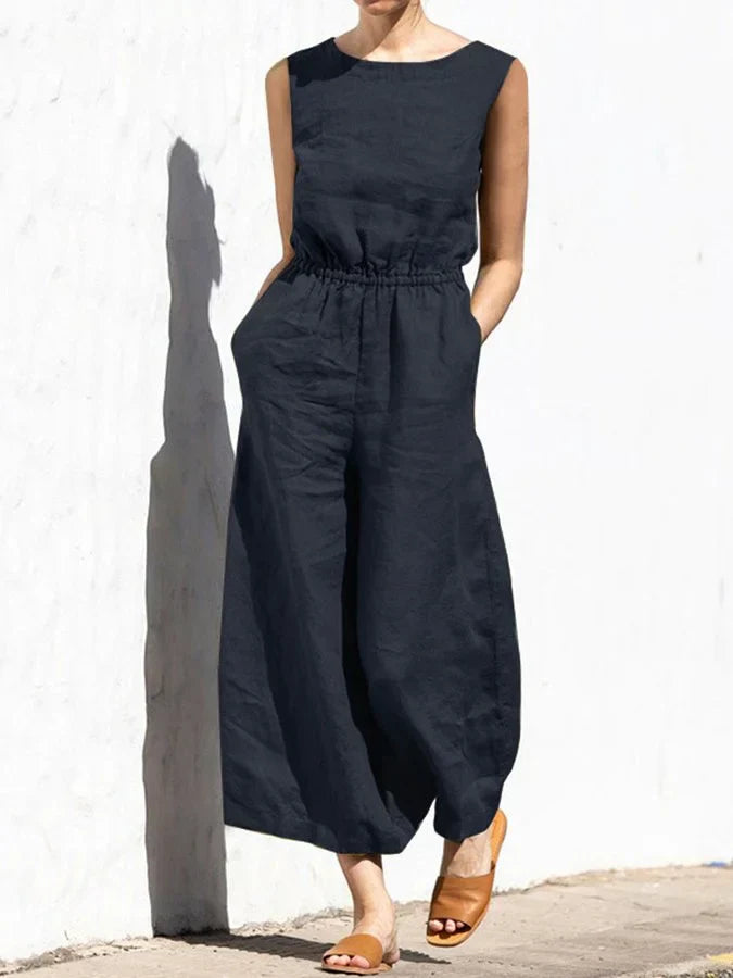 Cassie - Relaxed Fit Jumpsuit for Effortless Style