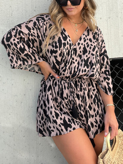 Wild Elegance Everyday Jumpsuit in Leopard Print