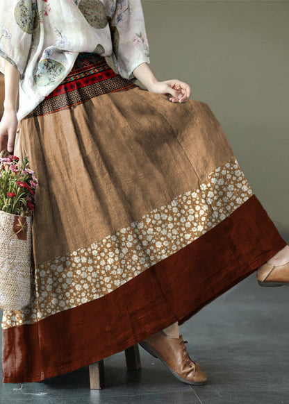 Yessenia - Vintage-Inspired Skirt with Comfortable Elastic Waistband