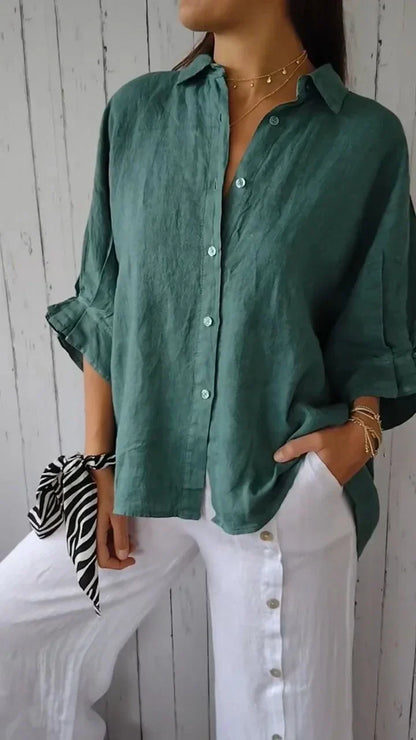 Riya Back Tie Blouse - Effortless Chic