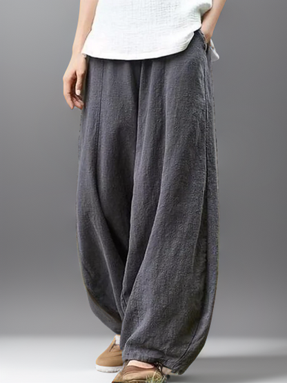 Tyra: Vintage Lantern Pants - Nostalgic Style with Modern Comfort