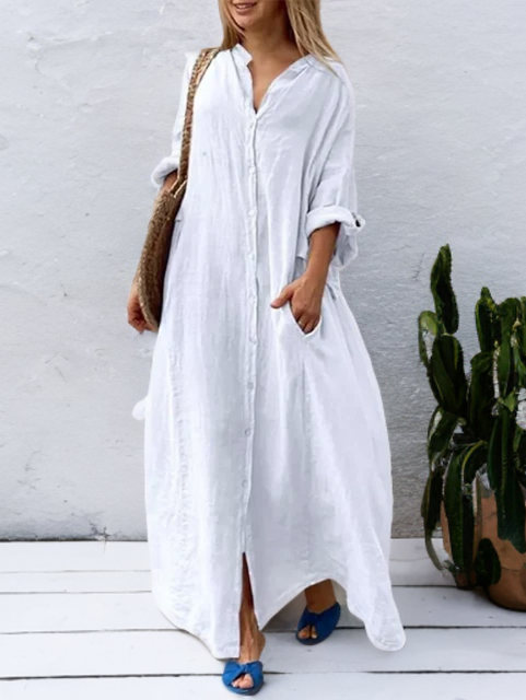 Lovette - Relaxed, Oversized Dress with Elegant Charm