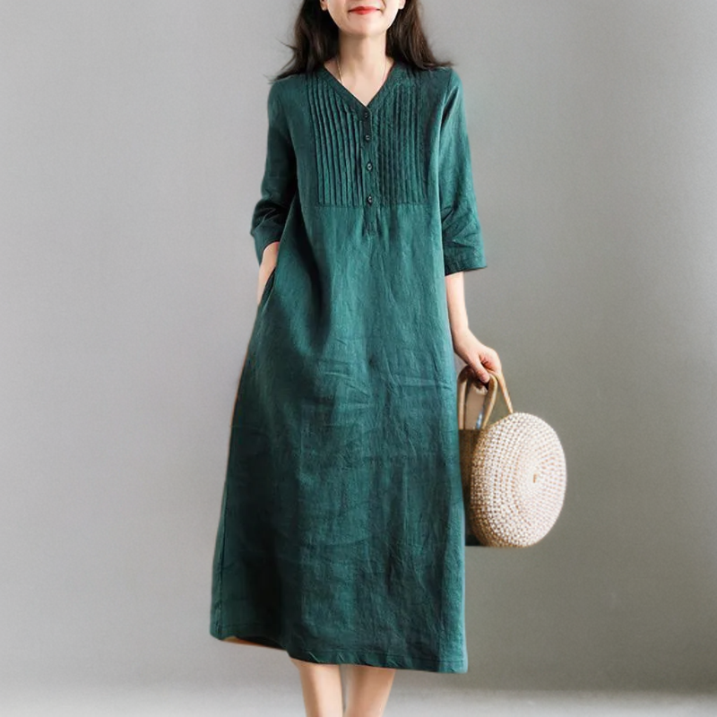 Gemini - Relaxed Vintage-Inspired Casual Dress