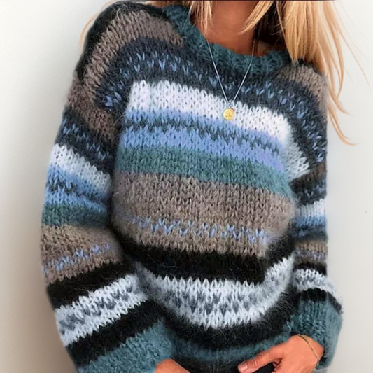 Teresa | Cozy and Colorful Jacquard Sweater