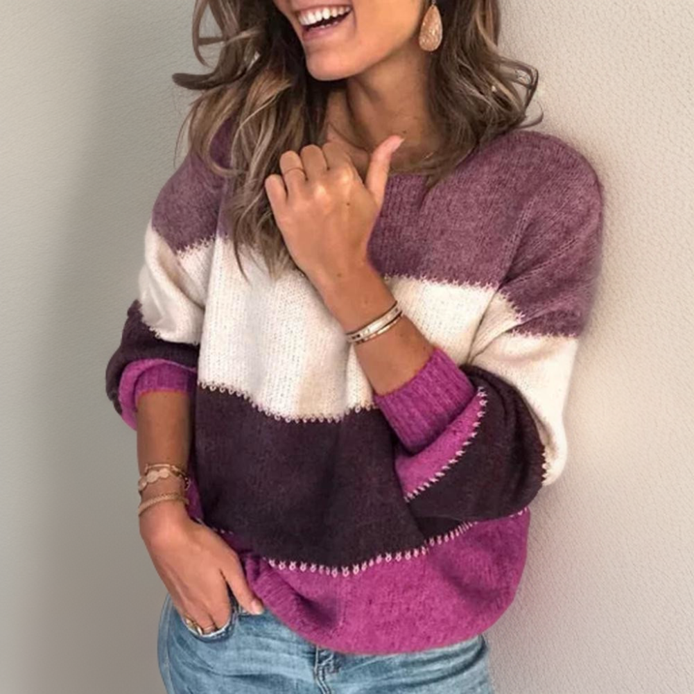 Lianni | Cozy Luxe Striped Sweater