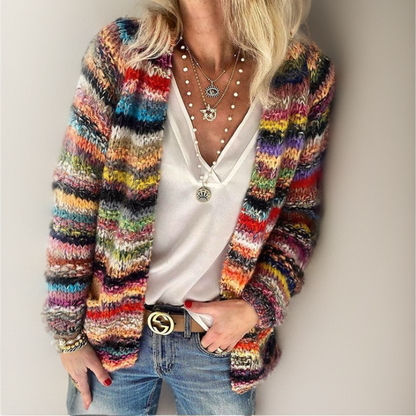 Lili | Colorful and Cozy Vintage-Style Sweater