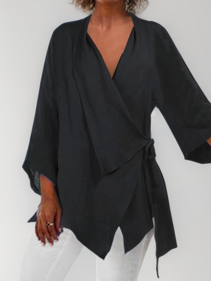 Sabrina | Chic Asymmetrical Hem Tunic