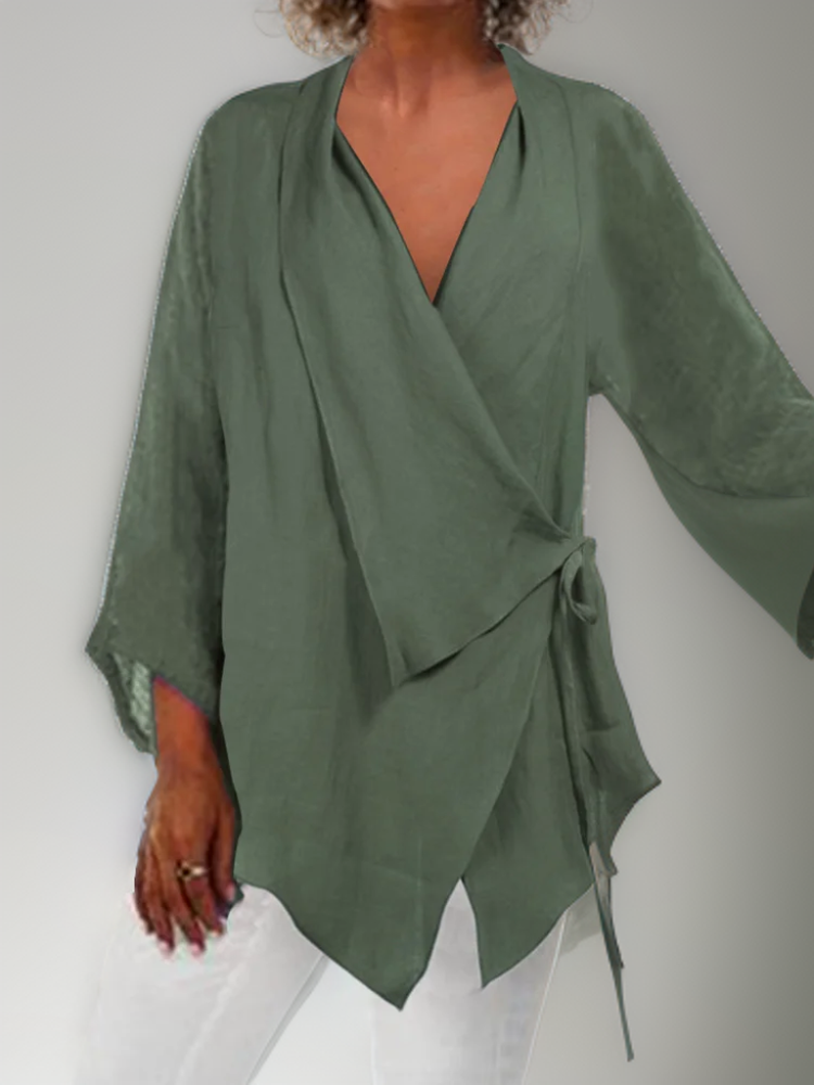 Sabrina | Chic Asymmetrical Hem Tunic